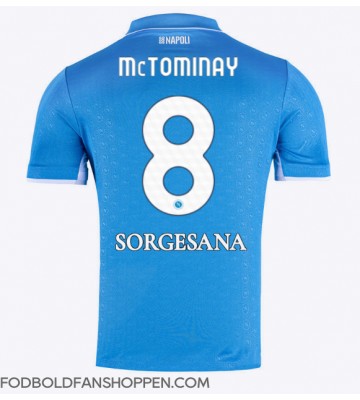 SSC Napoli Scott McTominay #8 Hjemmebanetrøje 2024-25 Kortærmet